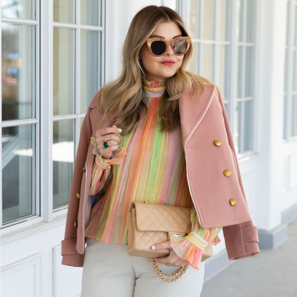 Hunter Bell stripe blouse